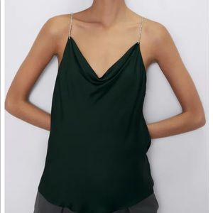 Zara Tank with jewel straps